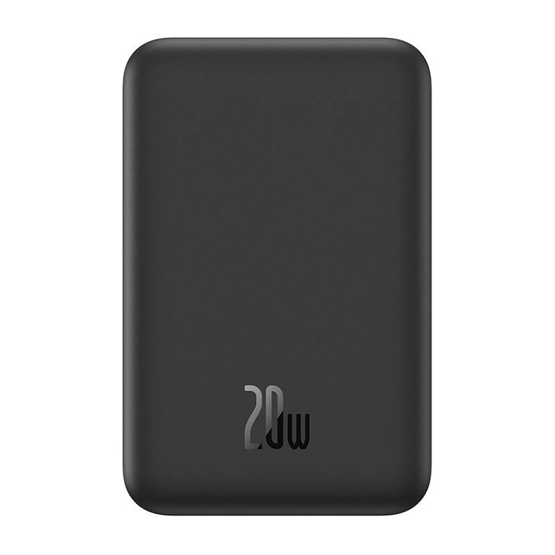 Baseus power banka Mini s bezdrôtovým nabíjaním 5000 mAh 20W USB-C čierna 6932172636234 NoName