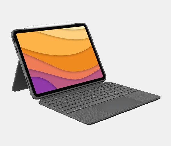 Logitech Logitech® Combo Touch iPad Air 11-inch (M2)-OXFORD GREY-UK-IPAD AIR 11 INCH,IPAD AIR 5 920-012635