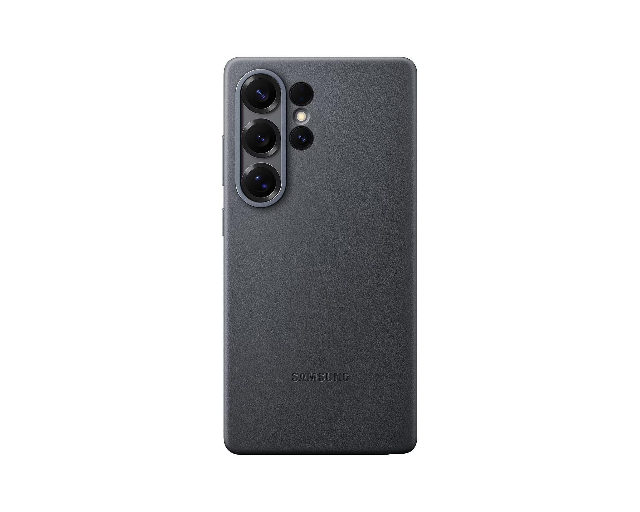 Samsung Ochranný kryt z vegánskej kože pre Galaxy S25 Ultra Black EF-VS938PBEGWW