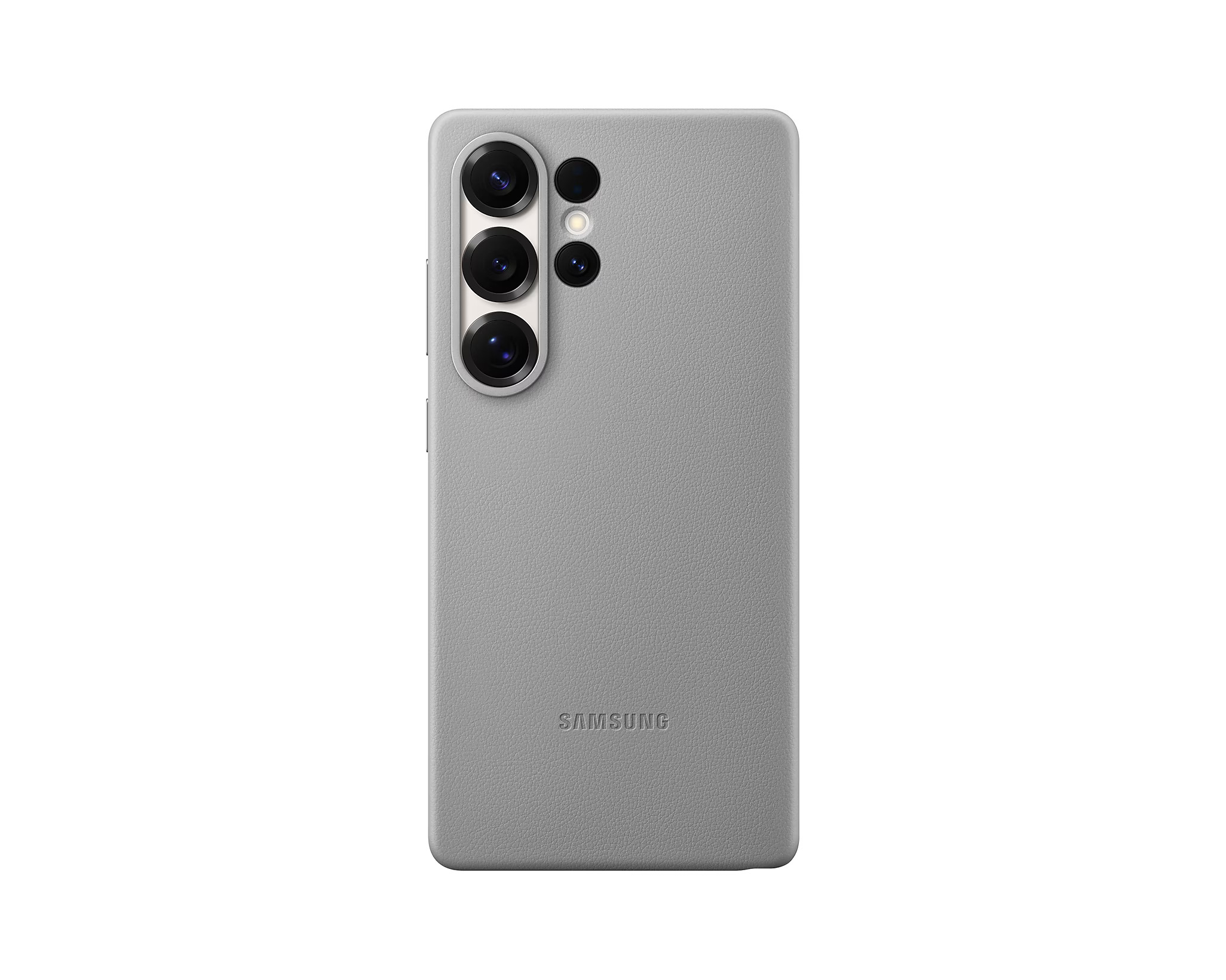 Samsung Ochranný kryt z vegánskej kože pre Galaxy S25 Ultra Gray EF-VS938PJEGWW