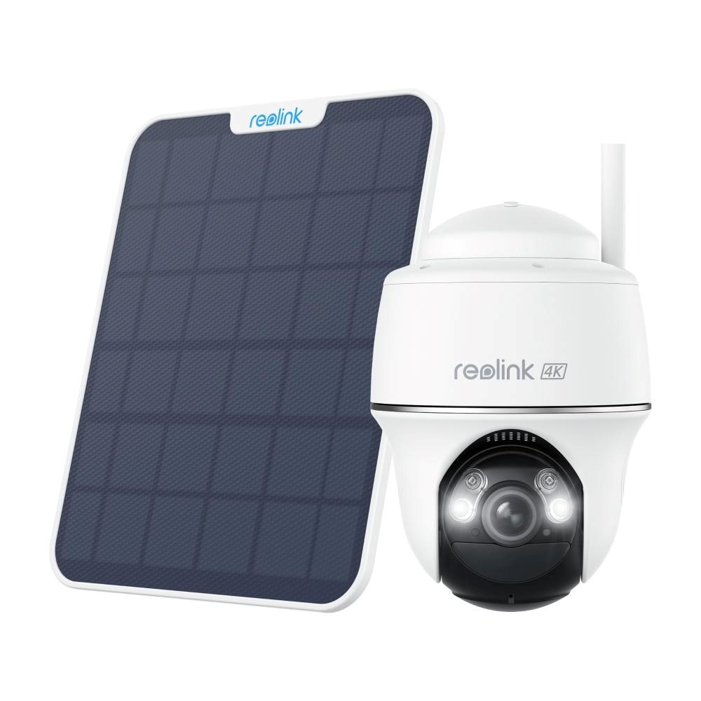 REOLINK bezpečnostní kamera Argus B440, 2.4 GHz, USB-C, Solární panel, 64GB, bílá 6976930223335 Belkin