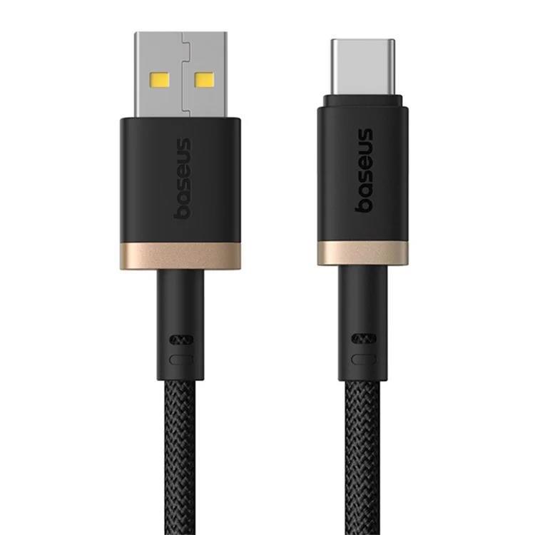 Baseus Rýchlonabíjací kábel Dura USB/USB-C 2m 60W čierno zlatý 6932172669904 NoName