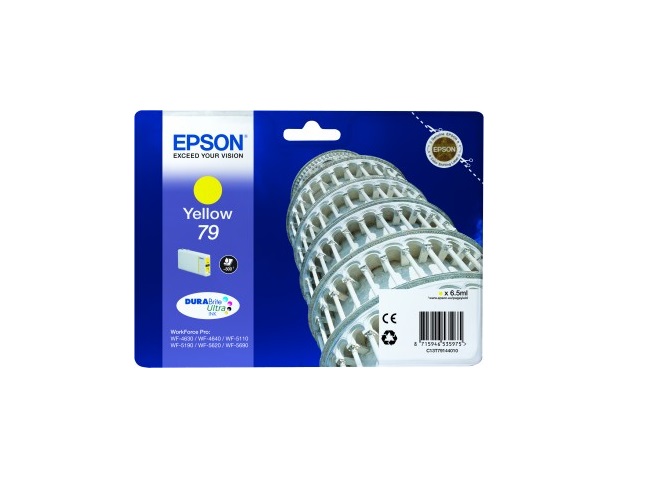 Singlepack Yellow 79 DURABrite Ultra Ink C13T79144010 Epson