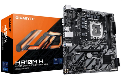 GIGABYTE MB Sc LGA1851 H810M H, Intel H810, 2xDDR5, 1xHDMI, 1xVGA, mATX Gigabyte