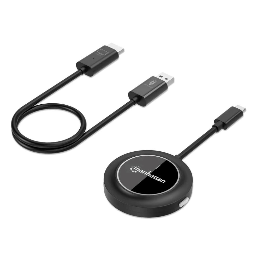 MANHATTAN HDMI Bezdrátová sada na prezentaci, 1080p, černá 208420 Manhattan