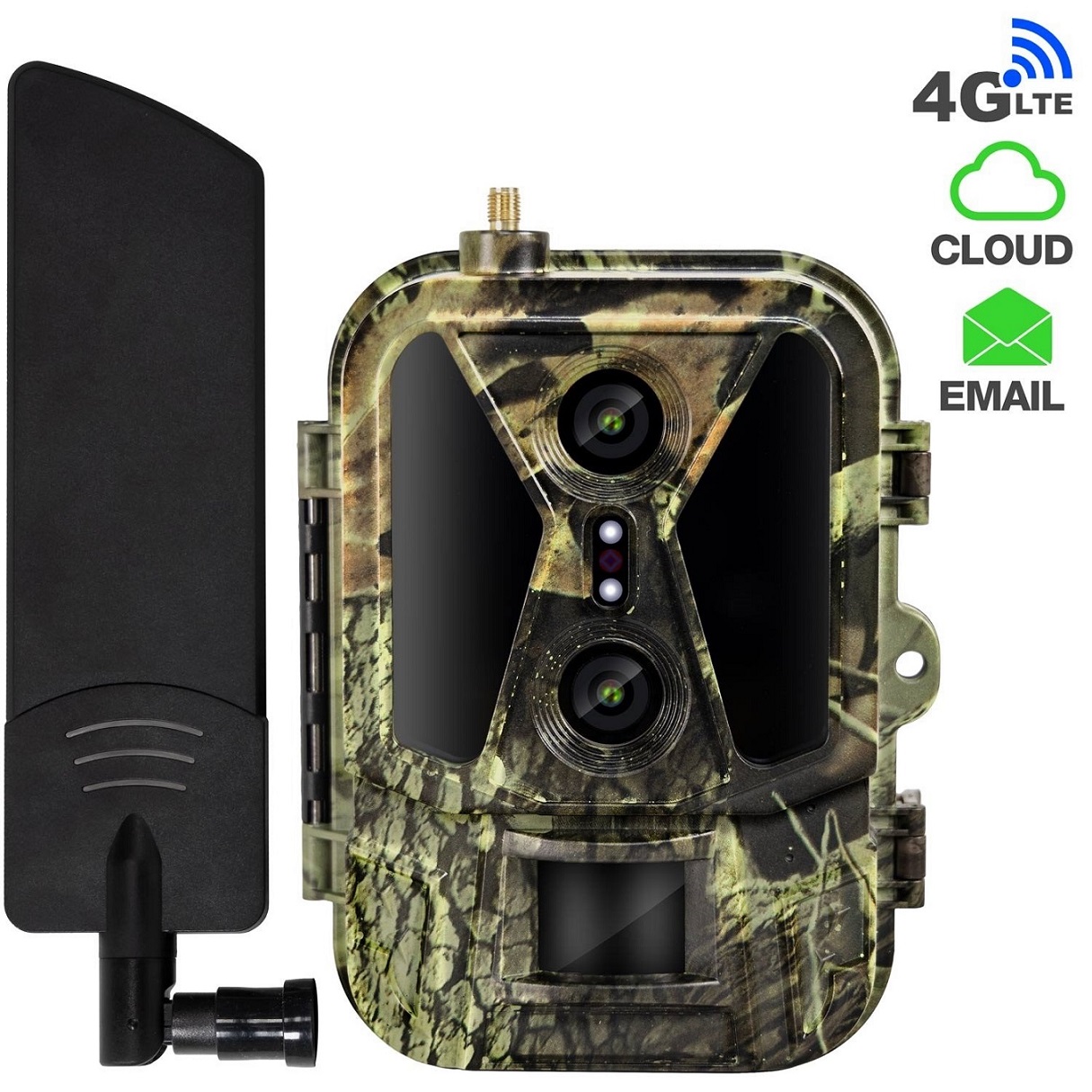 EVOLVEO StrongVision Dual PRO 4G, fotopasca s odosielaním na Cloud a Email, 16 GB CAM-DUAL-PRO Evolveo