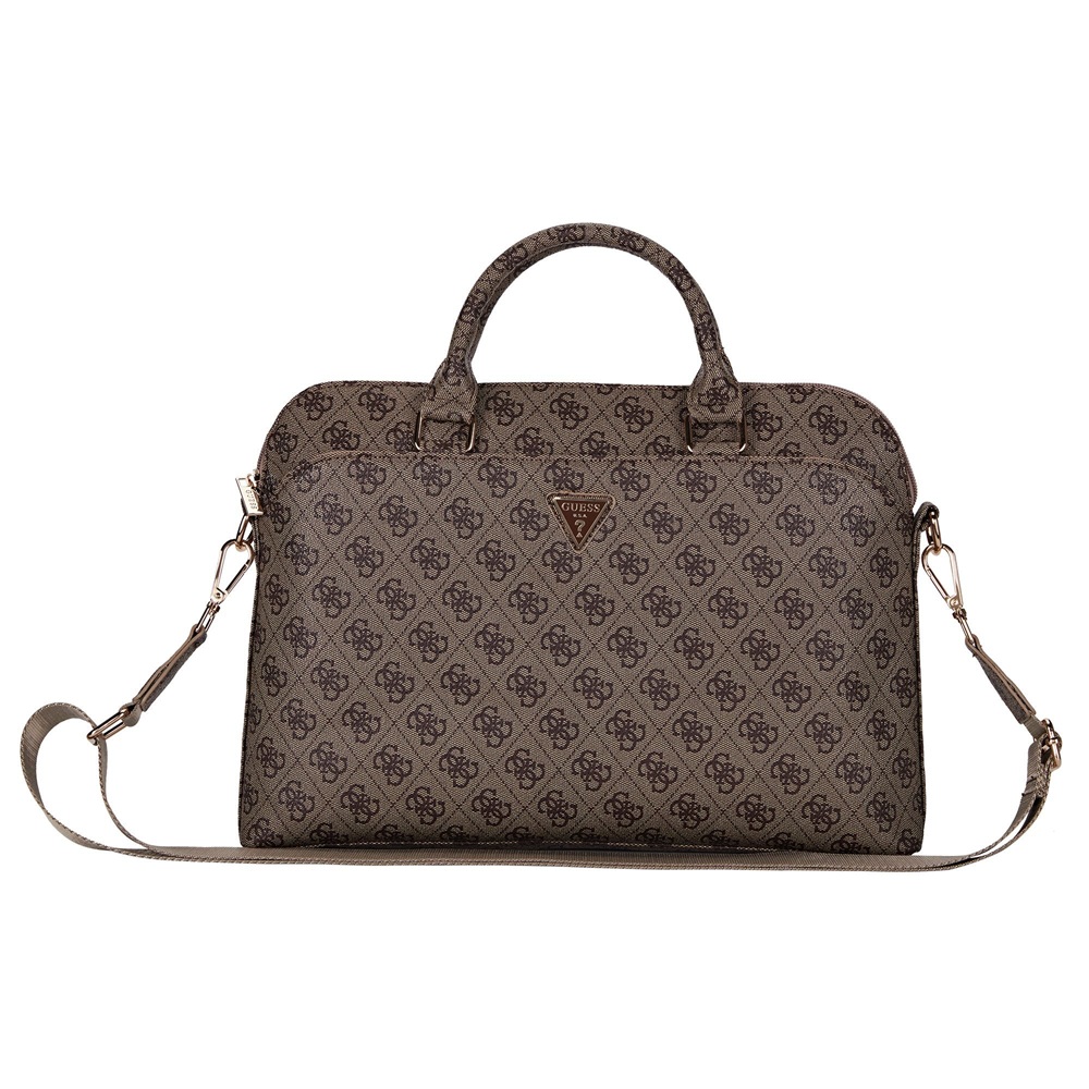 Guess PU 4G Triangle Logo Taška na Notebook 13/14/15'' Brown 3666339310370 NoName