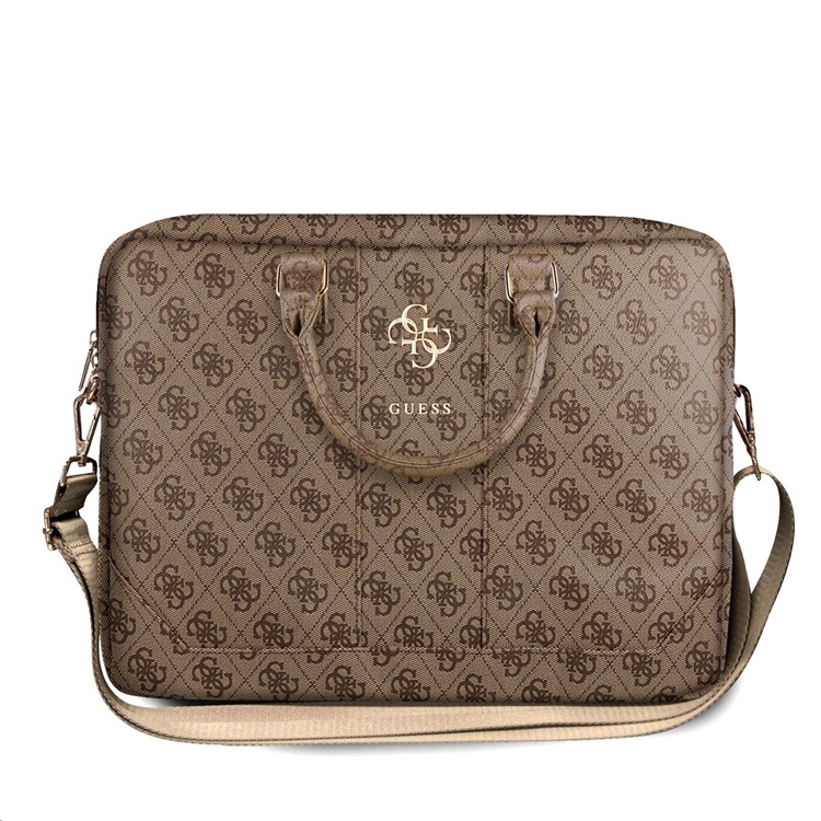 Guess PU 4G Metal Logo Taška na Notebook 15/16'' Brown 3666339005375 NoName