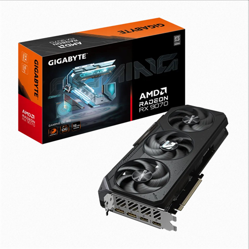 GIGABYTE Radeon RX 9070/Gaming/OC/16GB/GDDR6 GV-R9070GAMING OC-16GD Gigabyte
