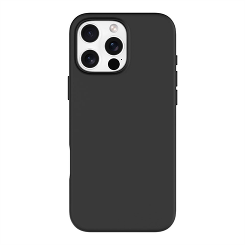 Devia kryt Nature Series Silicone Magnetic Case pre iPhone 16 Pro Max - Black 6942297116498