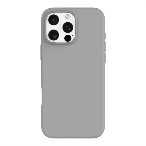 Devia kryt Nature Series Silicone Magnetic Case pre iPhone 16 Pro Max - Gray White 6942297116504