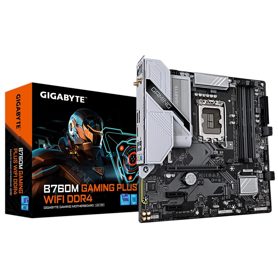 GIGABYTE B760 GAMING PLUS WIFI DDR4/LGA 1700/mATX B760M G P WIFI DDR4 Gigabyte