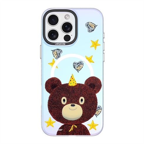 Devia kryt Canvas Series Magnetic Case pre iPhone 16 Pro Max - Starry Bear 6942297117457