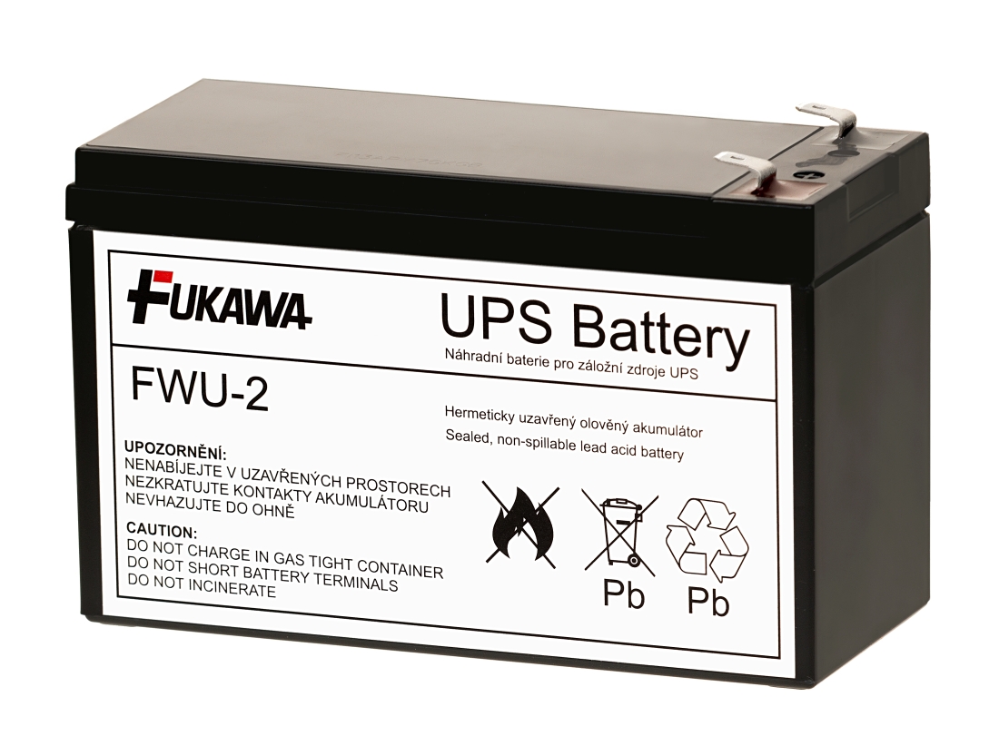 Baterie RBC2 - FUKAWA-FWU2 náhrada do UPS 12325 Fiamm