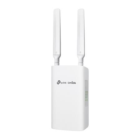 TP-Link ER703WP-4G-Outdoor OMADA VPN 4G+Cat6 venkovní router (AX3000,3xGbEWAN/LAN,1xPoE+,2xPoE-out,1xnanoSIM,IP55) TP-link