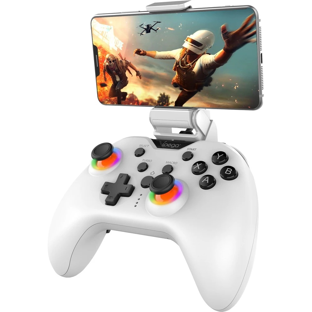 iPega 9111B Bluetooth RGB Gamepad pre Android/iOS/PS3/PS4/PC/N-Switch White 6974363711771 NoName