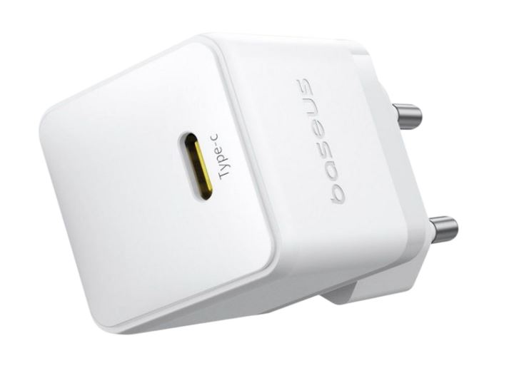 Baseus Rýchlonabíjačka do siete Palm 20W USB-C PD QC 3.0 biela 6932172672942 NoName