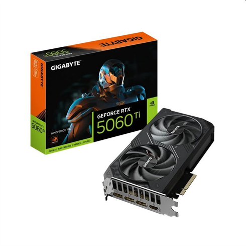GIGABYTE GeForce RTX 5060 Ti WINDFORCE/16GB/GDDR7 GV-N506TWF2-16GD Gigabyte