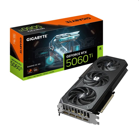 GIGABYTE GeForce RTX 5060 Ti/Gaming/OC/8GB/GDDR7 GV-N506TGAMING OC-8GD Gigabyte