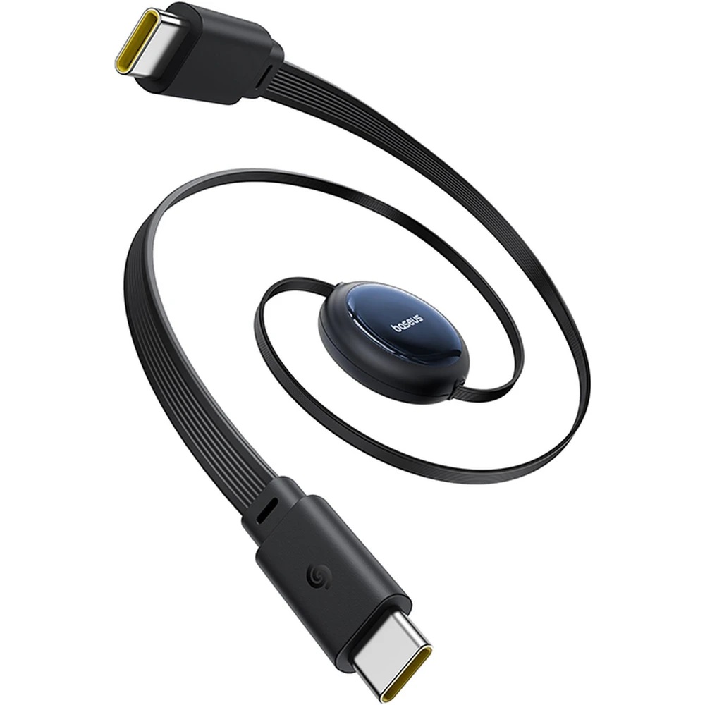 Baseus Dátový kábel Nomos USB-C/USB-C 1,5m 100W čierny 6932172677237 NoName
