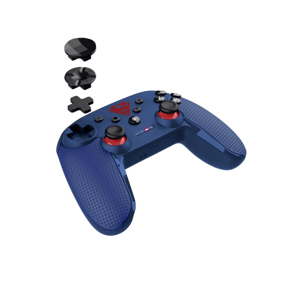 TRUST Gamepad GXT 542SM Muta Superman, pro Nintendo Switch, Bluetooth, modrá 25744 Trust