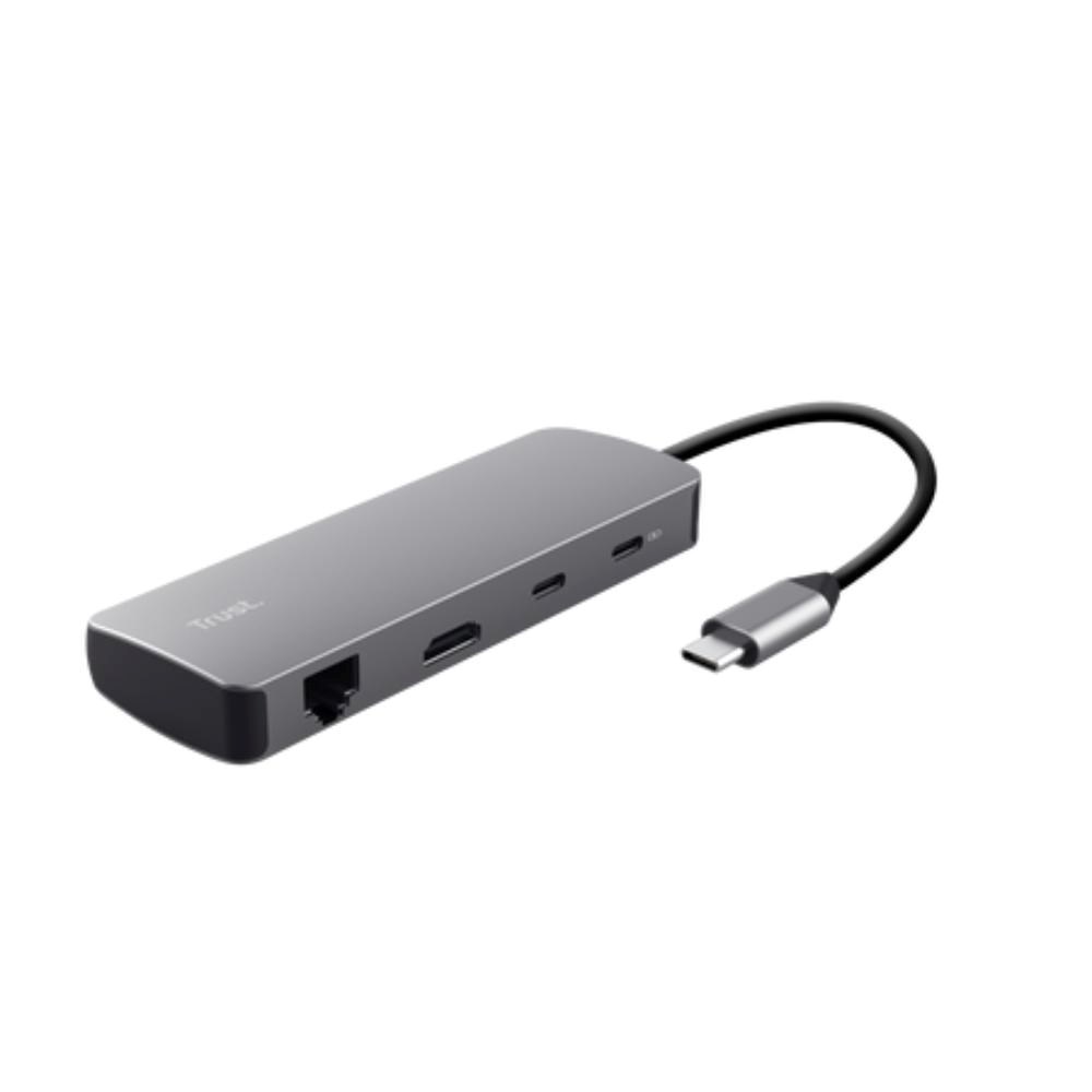 TRUST DALYX 8-IN-1 MULTIPORT ADAPTER 25672 Trust