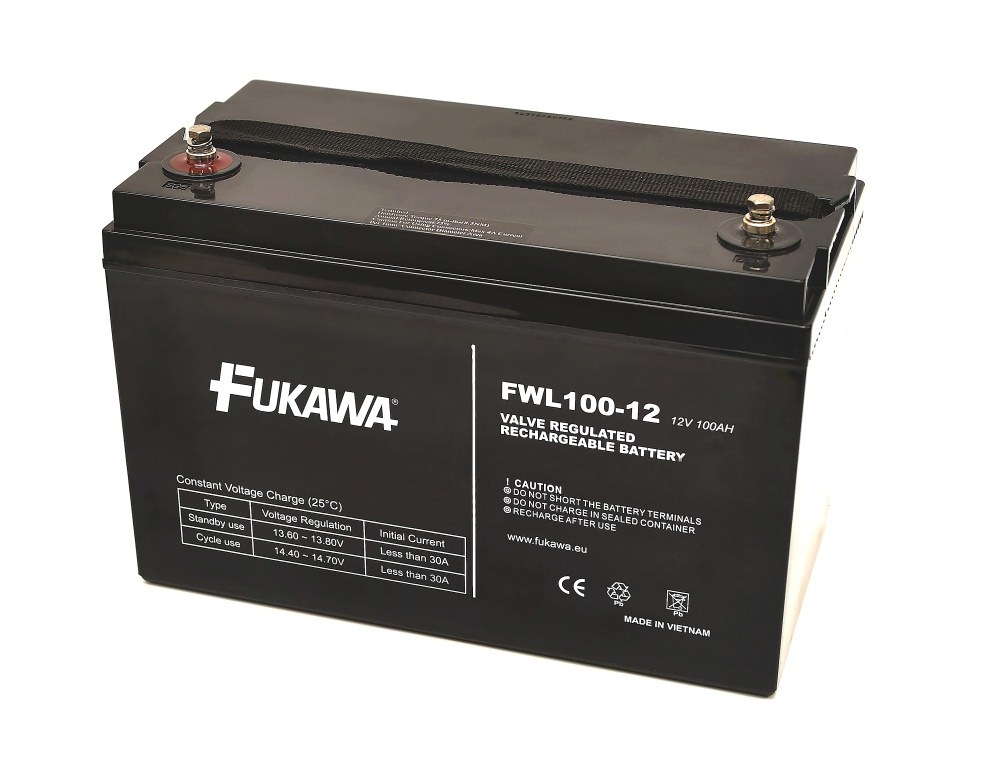 Akumulátor FUKAWA FWL100-12 (12V 100Ah živ. 10 rokov) 11512 Fiamm