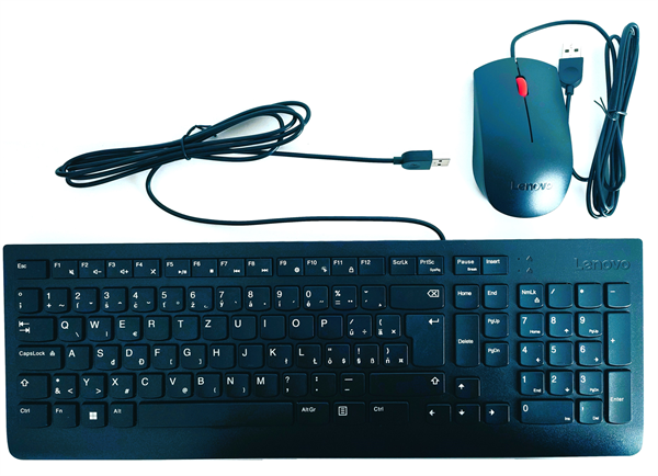Lenovo Essential USB Keyboard and Mouse Combo - slovenska klavesnica, mys, AI 4X31R64431