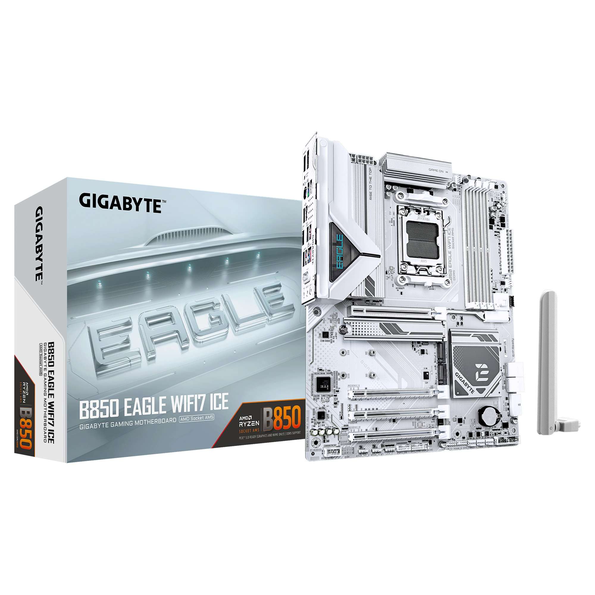 GIGABYTE B850 EAGLE WIFI7 ICE/AM5/ATX B850 EAGLE WF7 ICE Gigabyte