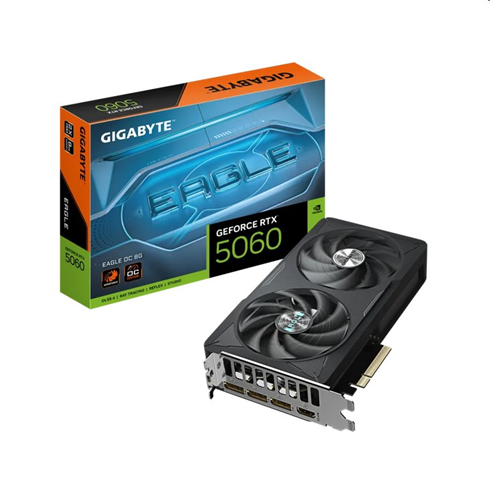 GIGABYTE GeForce RTX 5060 EAGLE/OC/8GB/GDDR7 GV-N5060EAGLE OC-8GD Gigabyte