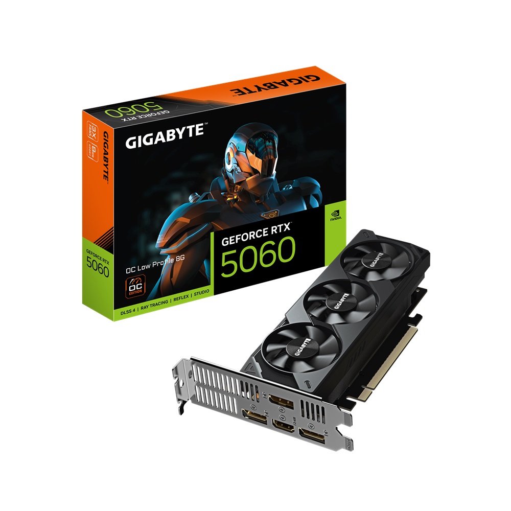GIGABYTE GeForce RTX 5060 Low Profile/OC/8GB/GDDR7 GV-N5060OC-8GL Gigabyte