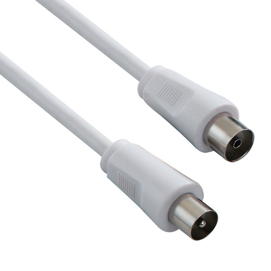 TV anténny kábel PREMIUMCORD 3 m (koaxiálny, M/F, 75 Ohm) ktmf03 PremiumCord