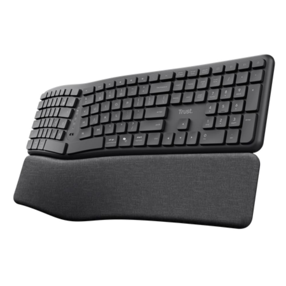 TRUST KEYRA ERGO MULTI WRLS KEYBOARD US 25459 Trust