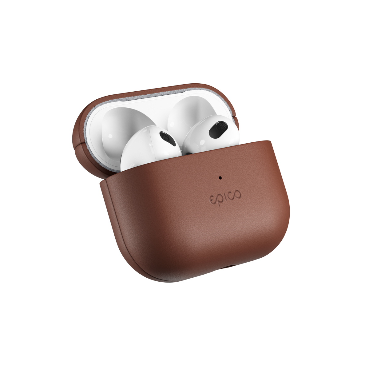 Epico Leather Case Airpods 3 - hnedá 9911131700006