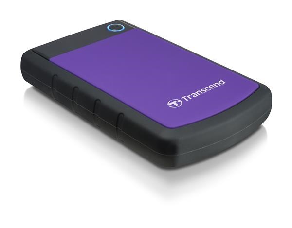Externý pevný disk TRANSCEND 2,5" USB 3.1 StoreJet 25H3P, 2 TB, fialový (odolný voči nárazom) TS2TSJ25H3P Transcend