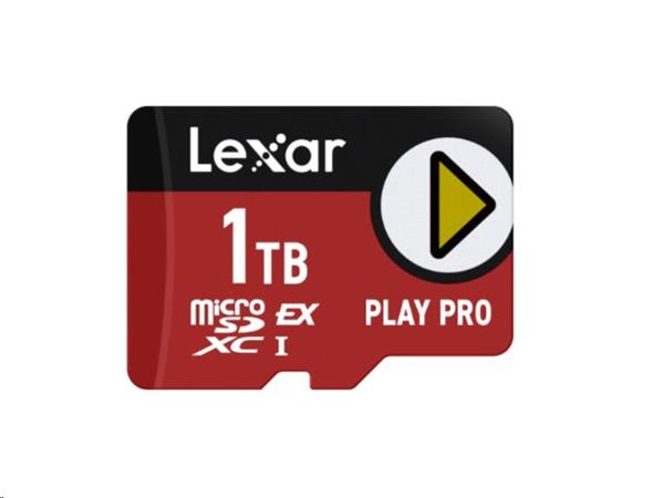 Lexar 1TB Lexar® PLAY microSD™ Express UHS-I cards, up to 900MB/s read LMSXPS0001T-BNNNG