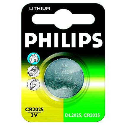 Philips baterie CR2025 - 1ks CR2025-01B