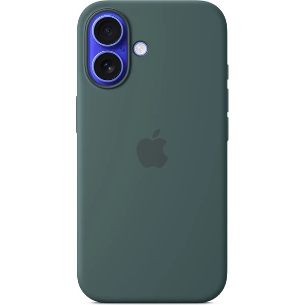 iPhone 16 Plus Silicone Case with MS - Lake Green MYYH3ZM-A Apple