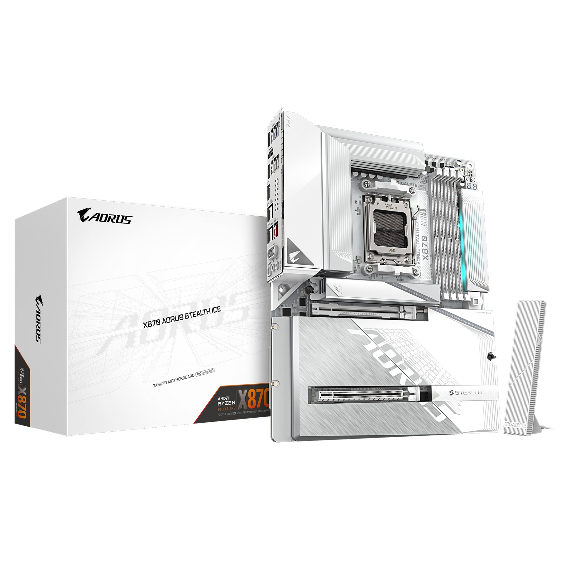 GIGABYTE X870 AORUS STEALTH ICE/AM5/ATX X870 A STEALTH ICE Gigabyte
