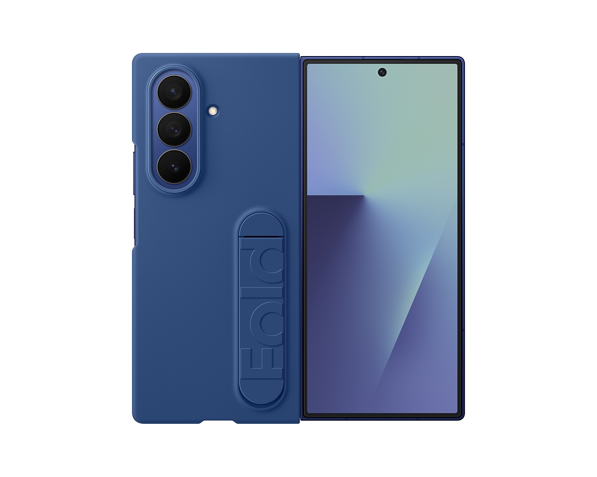Samsung Silikónový zadný kryt Fold7 Blue EF-MF966CNEGWW