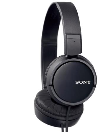 SONY stereo sluchátka MDR-ZX110, černá MDRZX110B.AE Sony