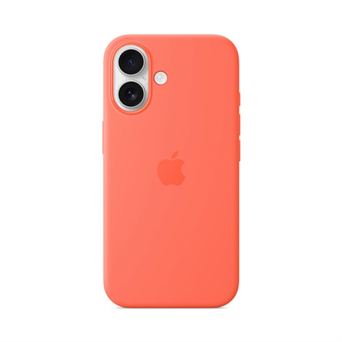iPhone 16 Silicone Case with MagSafe - Tangerine MDGN4ZM-A Apple