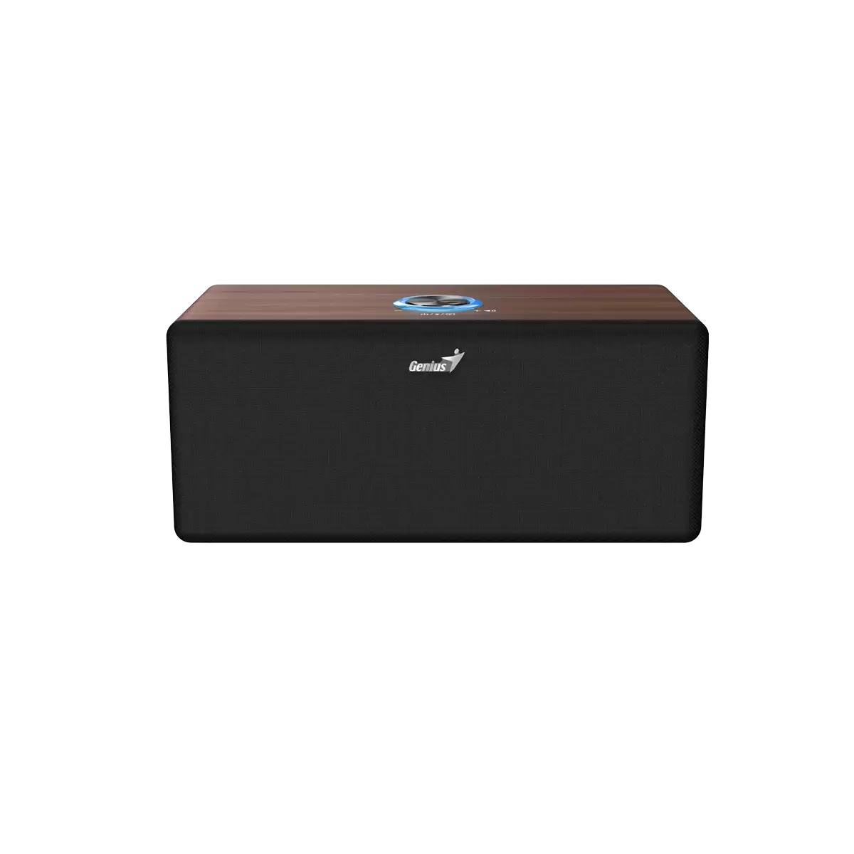 Genius SP-HF505BT, Reproduktor, 20W, Bluetooth 5.3, AUX vstup, sluchátkový výstup, ovládání hlasitosti, tmavé dřevo 31730056404