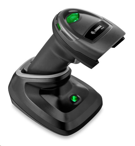 Čítačka Zebra DS2278-SR USB KIT 2D čierna, USB (HID) kábel, (prezentačný stojan) - dosah 10 m DS2278-SR7U2100PRW