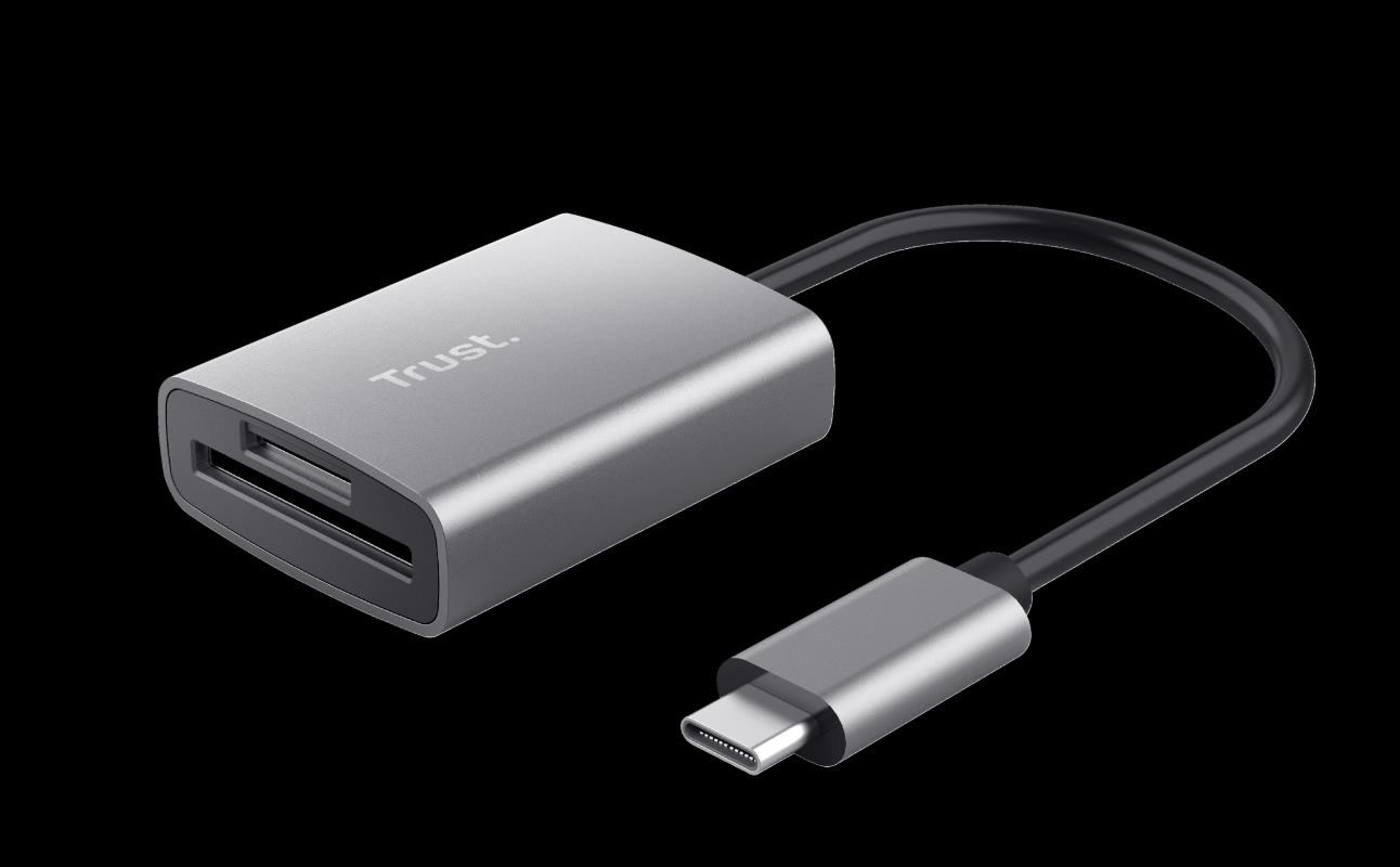 Čítačka pamäťových kariet TRUST DALYX Fast, externá, USB-C, 8 cm 24136 Trust