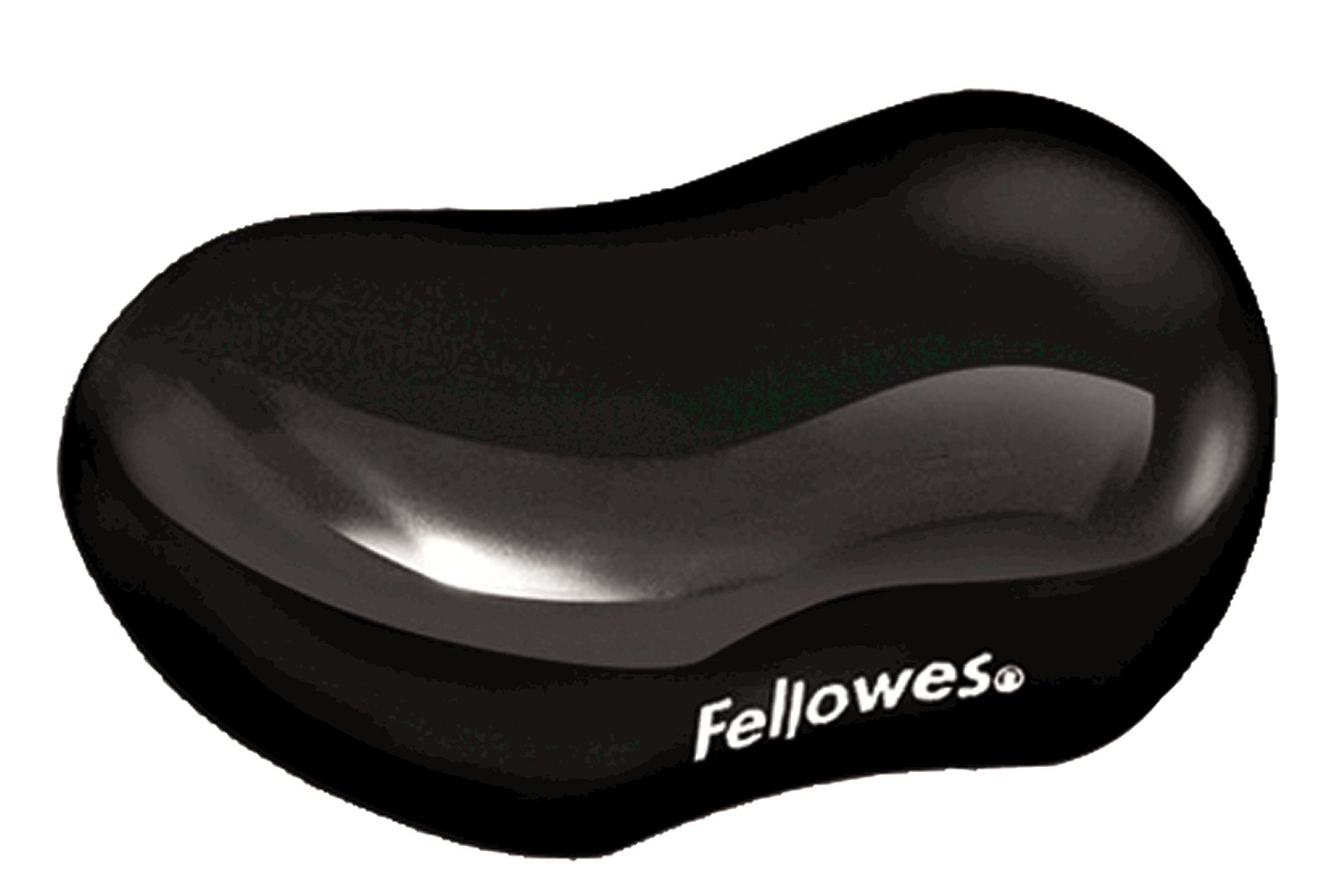 Gélová podložka pod zápästie Fellowes CRYSTAL čierna felfergwpadcrystn