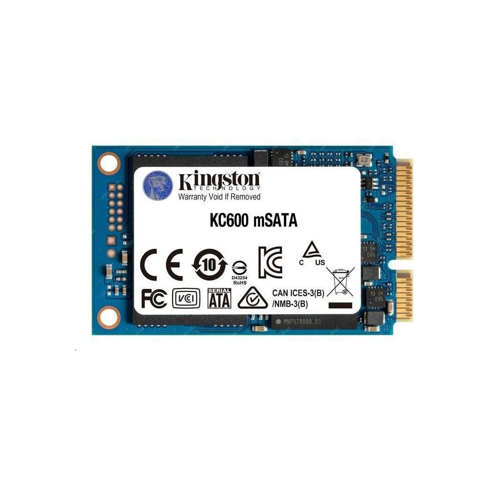 Kingston KC600/256GB/SSD/mSATA/5R SKC600MS-256G