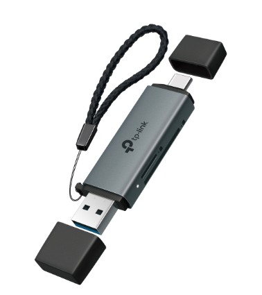 TP-Link UA430D USB 3.0 Type-C & Type-A to SD & microSD 3.0 Adapter TP-link