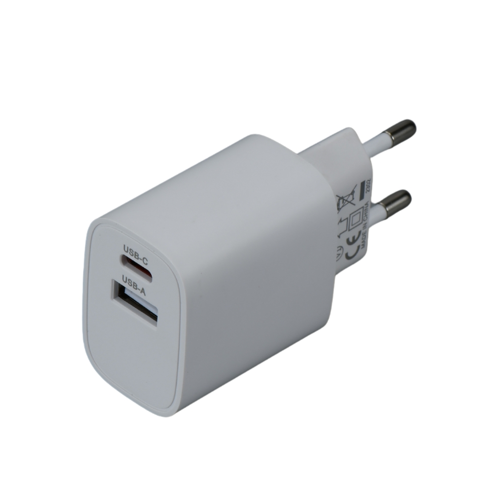 iGET PA20 - napájací adaptér USB-A (10 W) a USB-C (20 W), univerzálny a pre tablety iGET 84000351