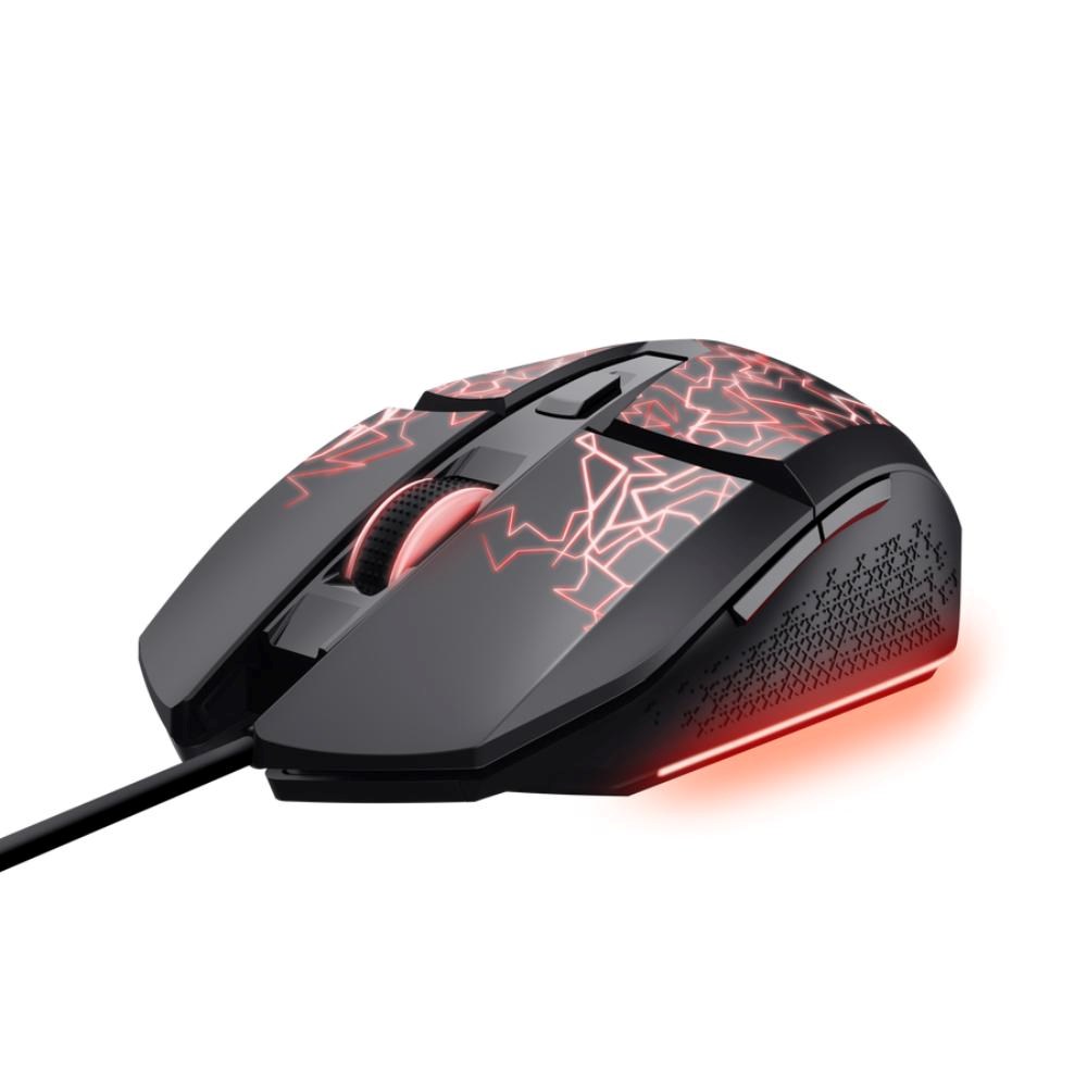 TRUST Myš GXT 113 Felox, Drátová USB, RGB, černá 25749 Trust